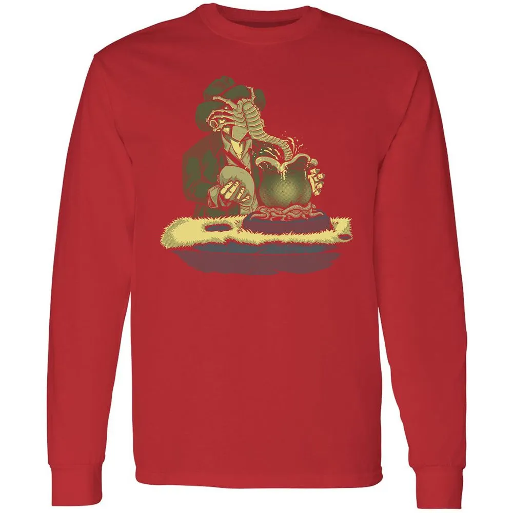 Long Sleeve T-Shirt - 3T9ENYA4 - Red - 14
