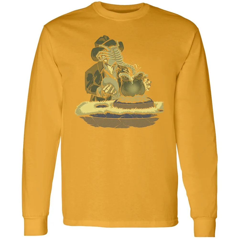 Long Sleeve T-Shirt - 3T9ENYA4 - Gold - 9