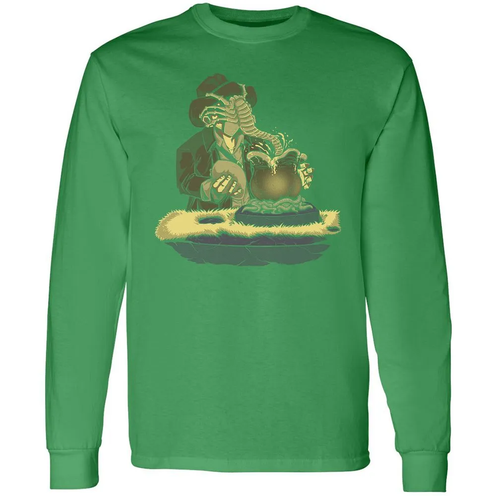 Long Sleeve T-Shirt - 3T9ENYA4 - Irish Green - 10