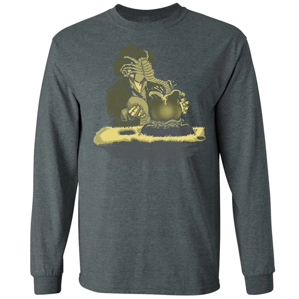 Long Sleeve T-Shirt - 3T9ENYA4 - Dark Heather - 15