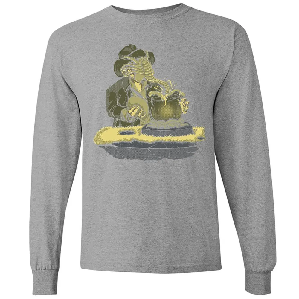Long Sleeve T-Shirt - 3T9ENYA4 - Graphite Heather - 6