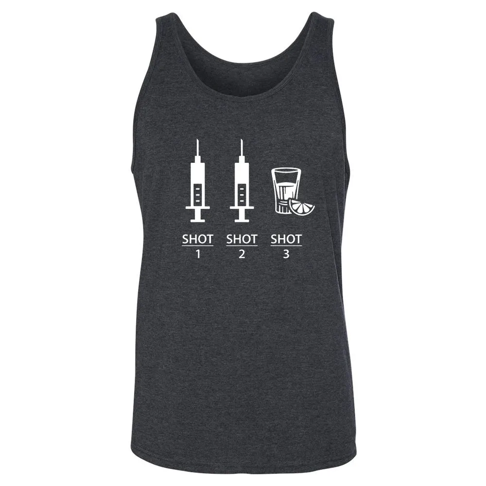 Unisex Jersey Tank - FEM1PW56 - Dark Grey Heather - 6
