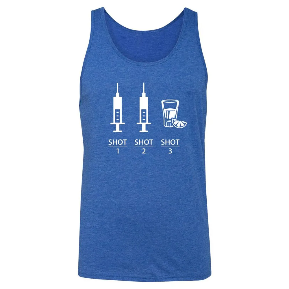 Unisex Jersey Tank - FEM1PW56 - True Royal Triblend - 12