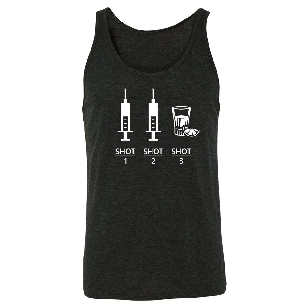 Unisex Jersey Tank - FEM1PW56 - Charcoal Black Triblend - 5