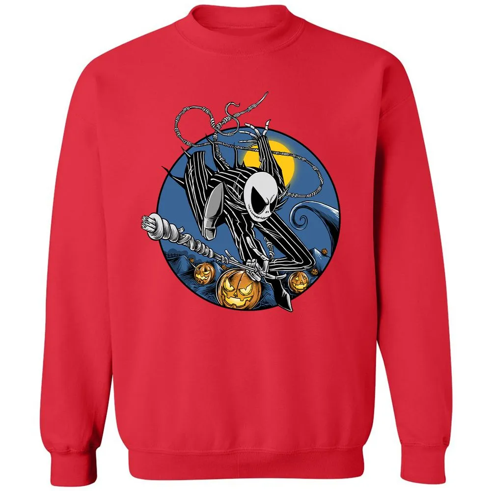Classic Unisex Sweatshirt - ZV51XTMG - Red - 5