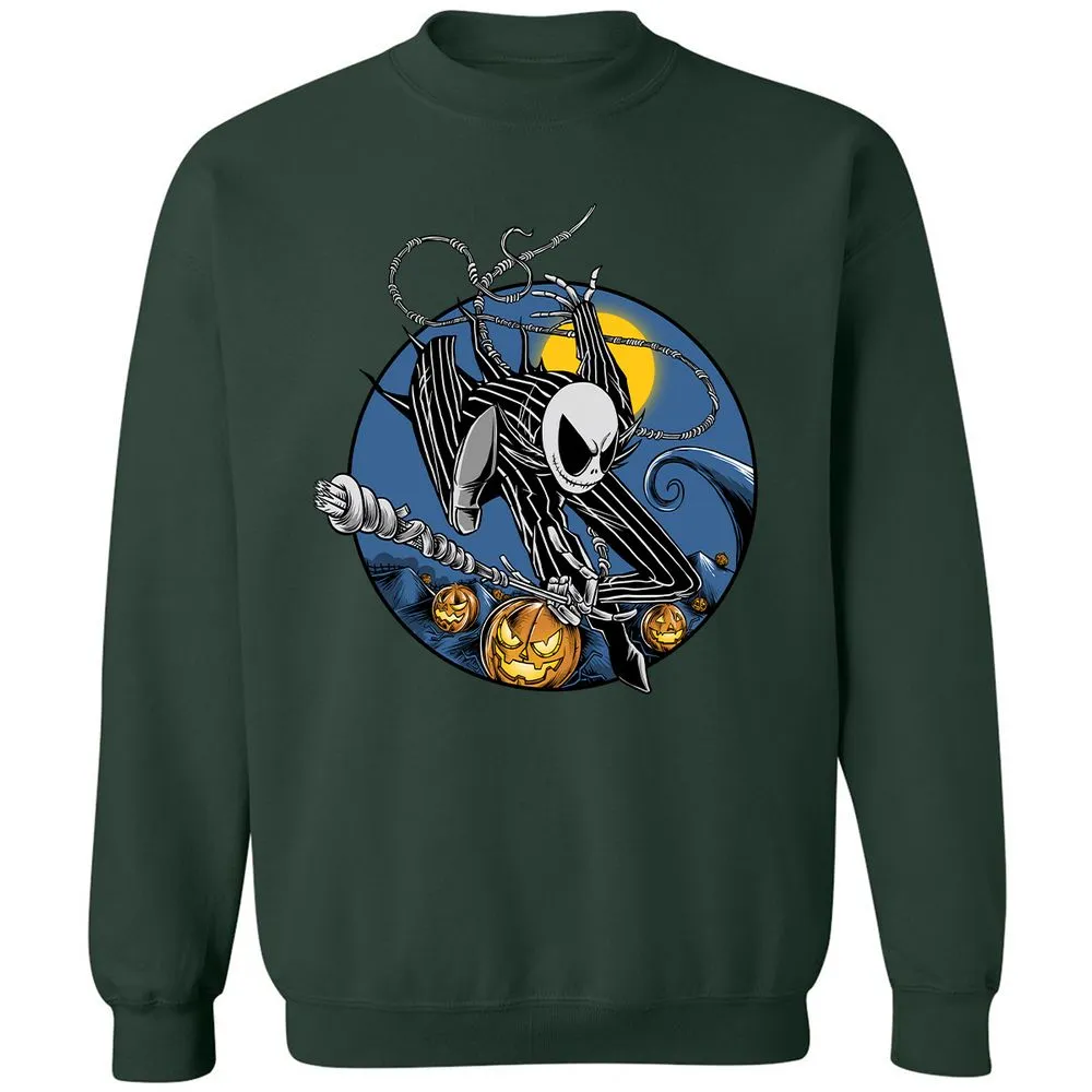 Classic Unisex Sweatshirt - ZV51XTMG - Forest Green - 4