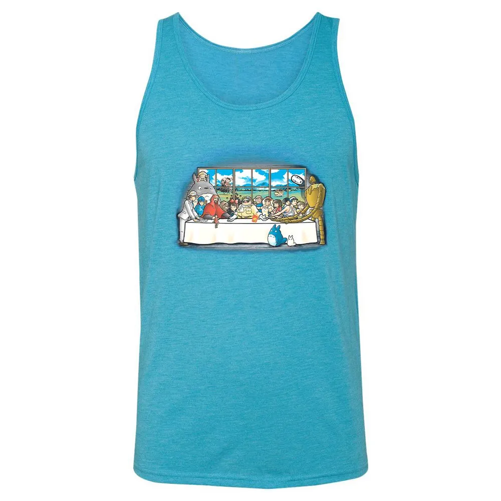 Unisex Jersey Tank - E2Z916XS - Aqua Triblend - 3