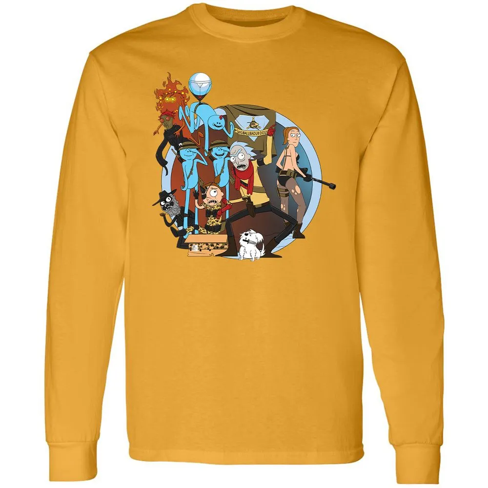 Long Sleeve T-Shirt - 4SGFG436 - Gold - 9