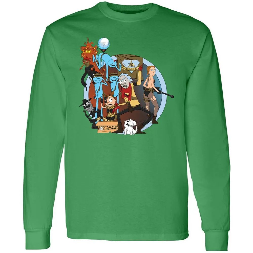 Long Sleeve T-Shirt - 4SGFG436 - Irish Green - 10