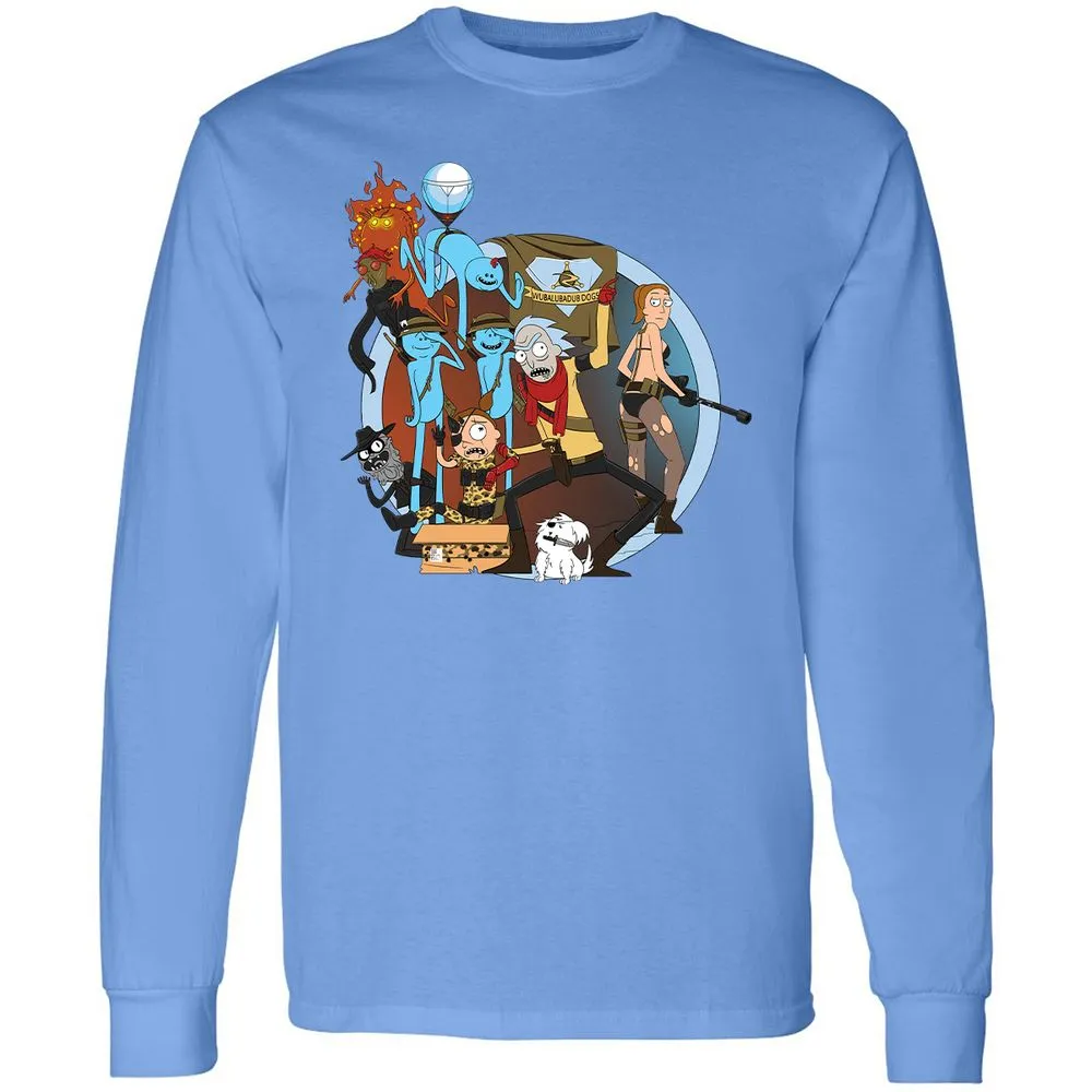 Long Sleeve T-Shirt - 4SGFG436 - Carolina Blue - 12
