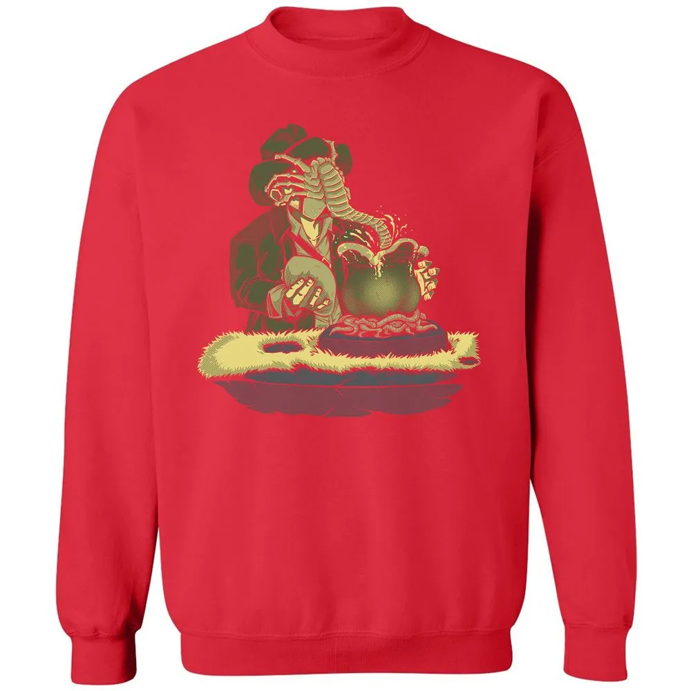 Classic Unisex Sweatshirt - QBVG1DQ6 - Red - 5