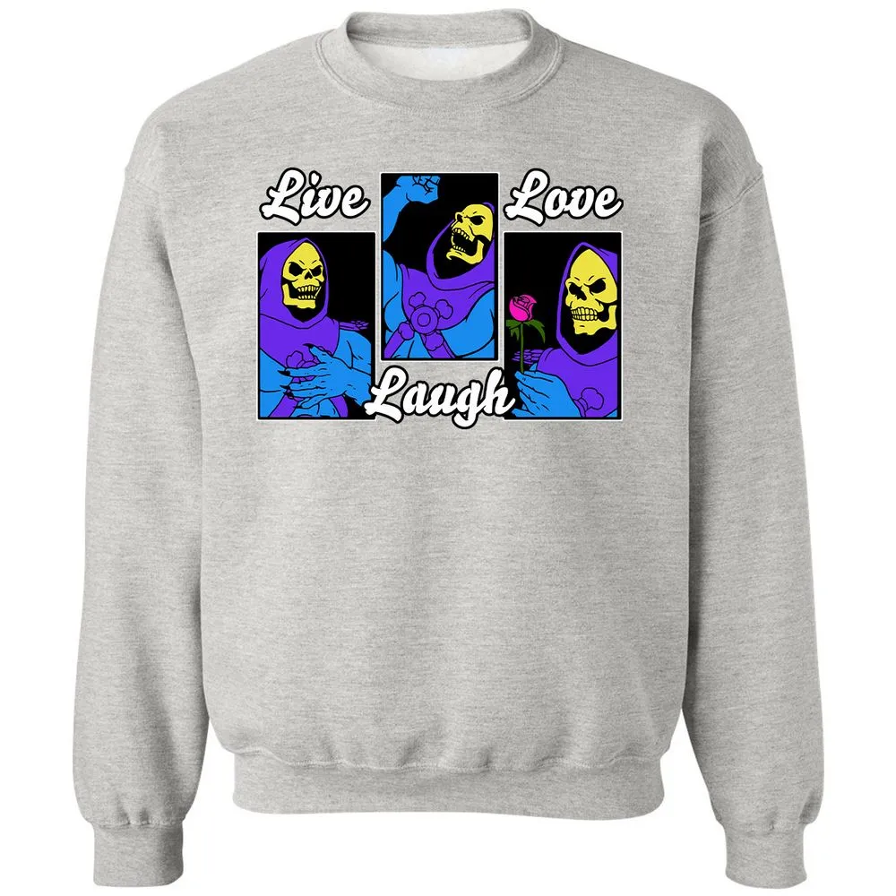 Classic Unisex Sweatshirt - YCK4U6BU - Ash - 8