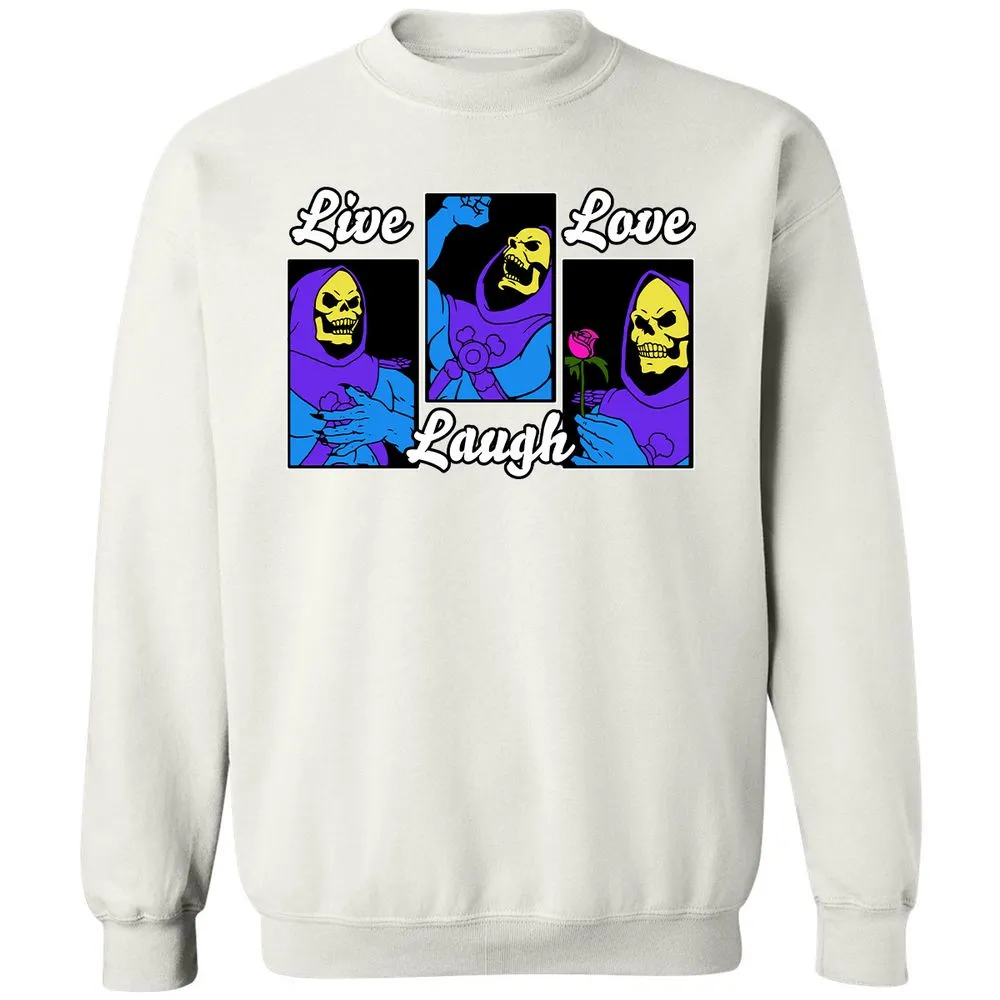 Classic Unisex Sweatshirt - YCK4U6BU - White - 12