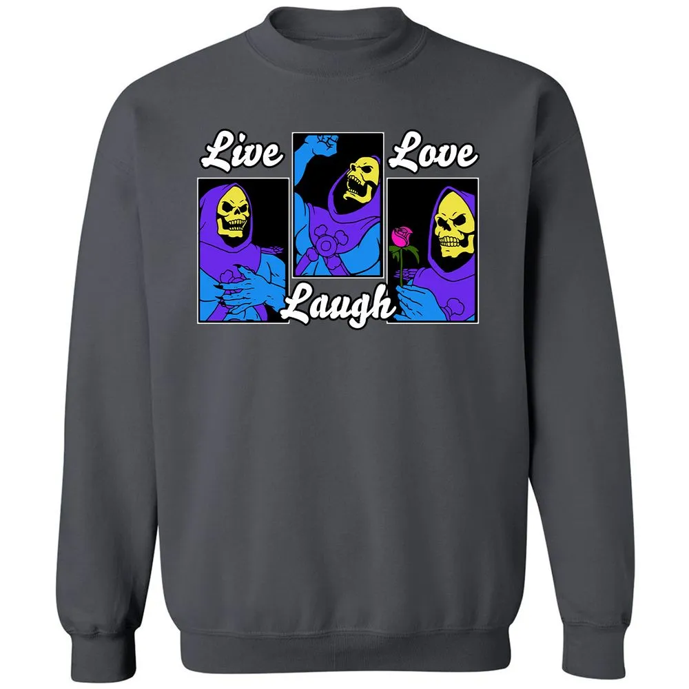 Classic Unisex Sweatshirt - YCK4U6BU - Charcoal - 7