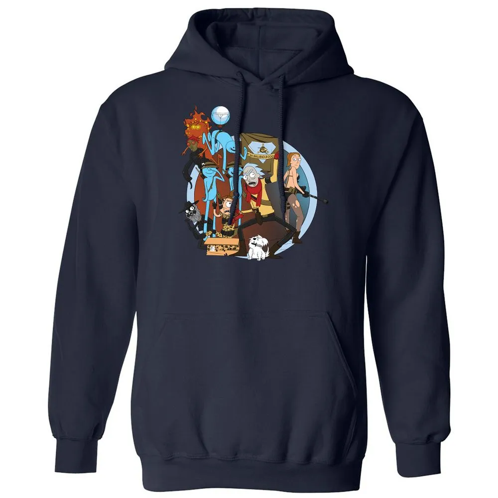 Classic Unisex Hoodie - NR5G8BBT - Navy - 2