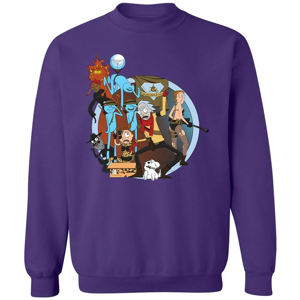 Classic Unisex Sweatshirt - KLD74DWV - Purple - 6