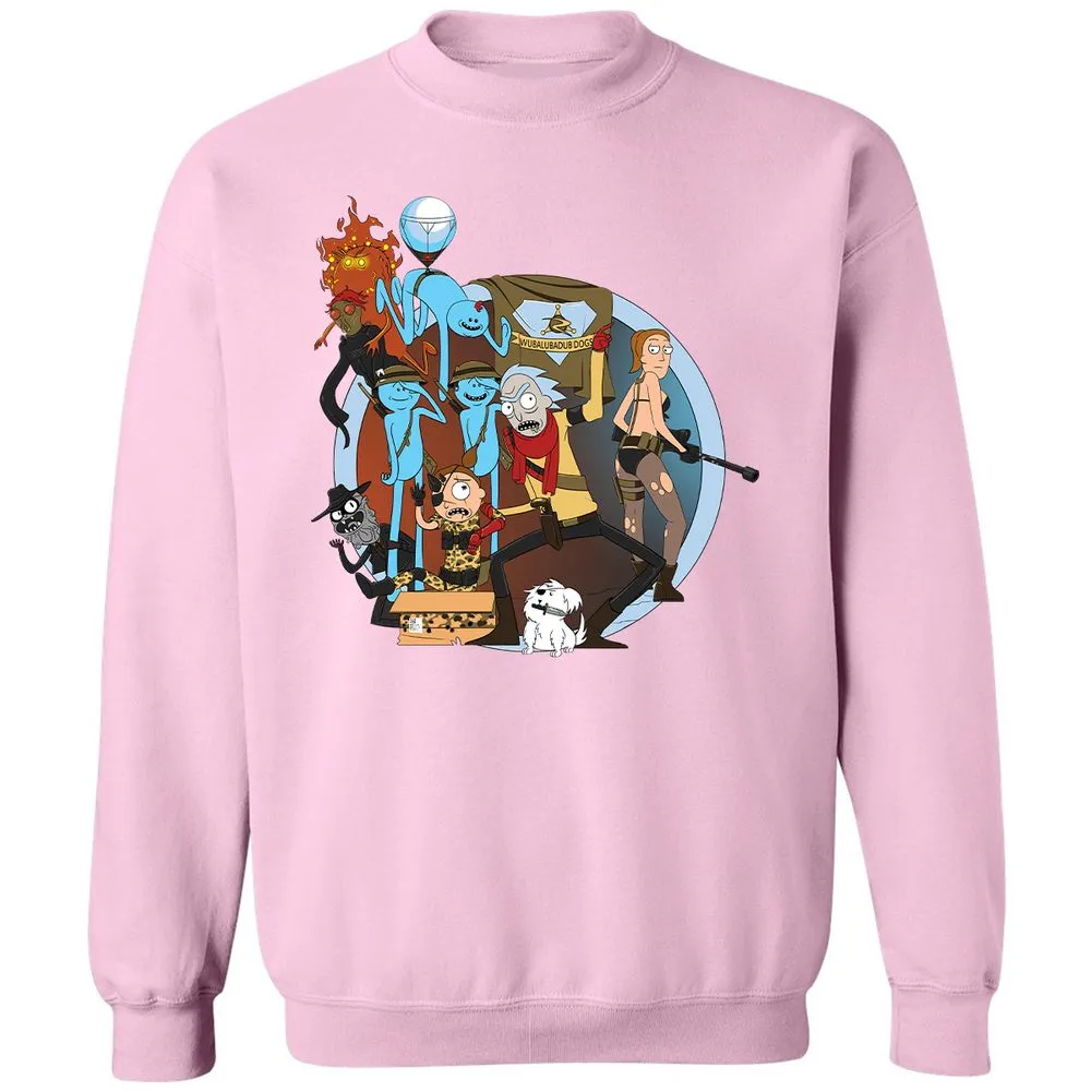 Classic Unisex Sweatshirt - KLD74DWV - Light Pink - 3