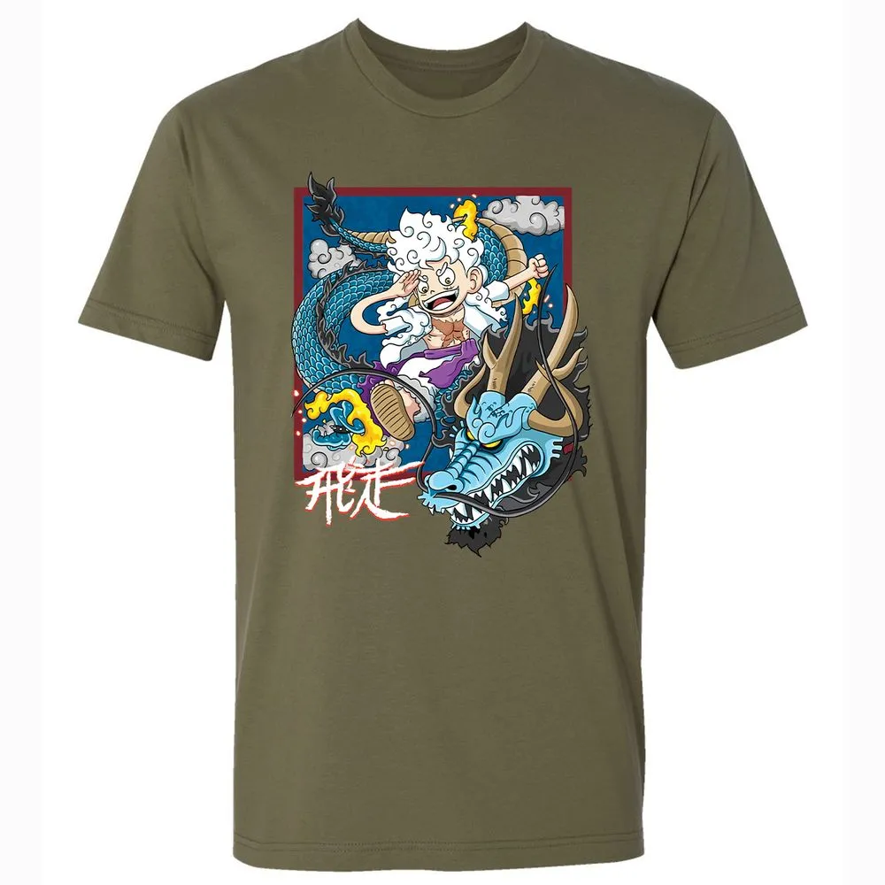 Premium Unisex T-Shirt - LWBQWJXW - Military Green - 5
