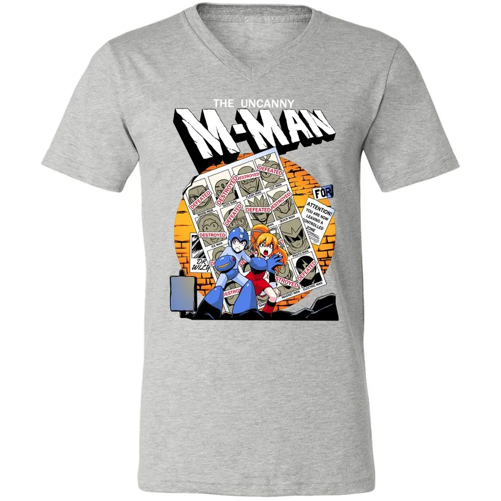 Unisex V-Neck T-Shirt - CC57RJ6V - Athletic Heather - 7