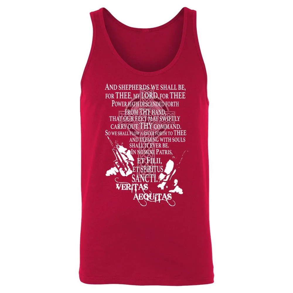 Unisex Jersey Tank - T6BV8L5K - Red - 11