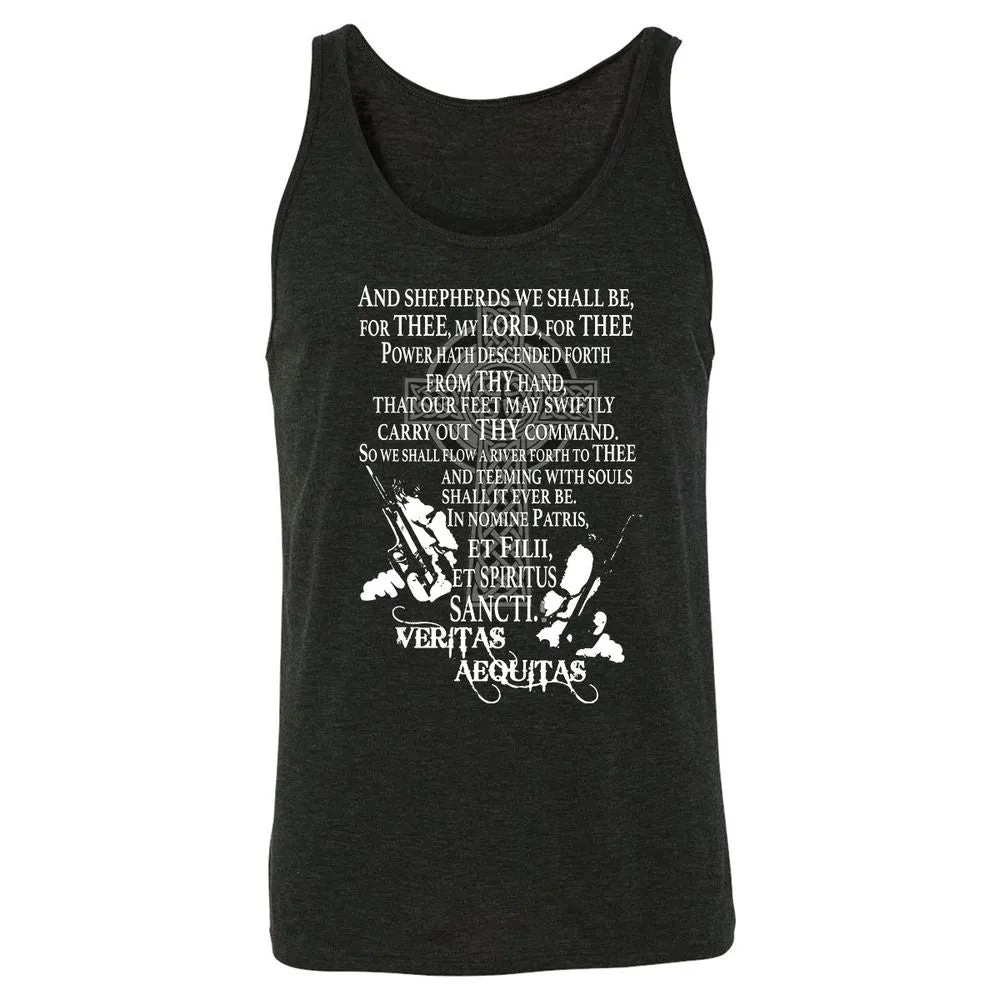 Unisex Jersey Tank - T6BV8L5K - Charcoal Black Triblend - 5