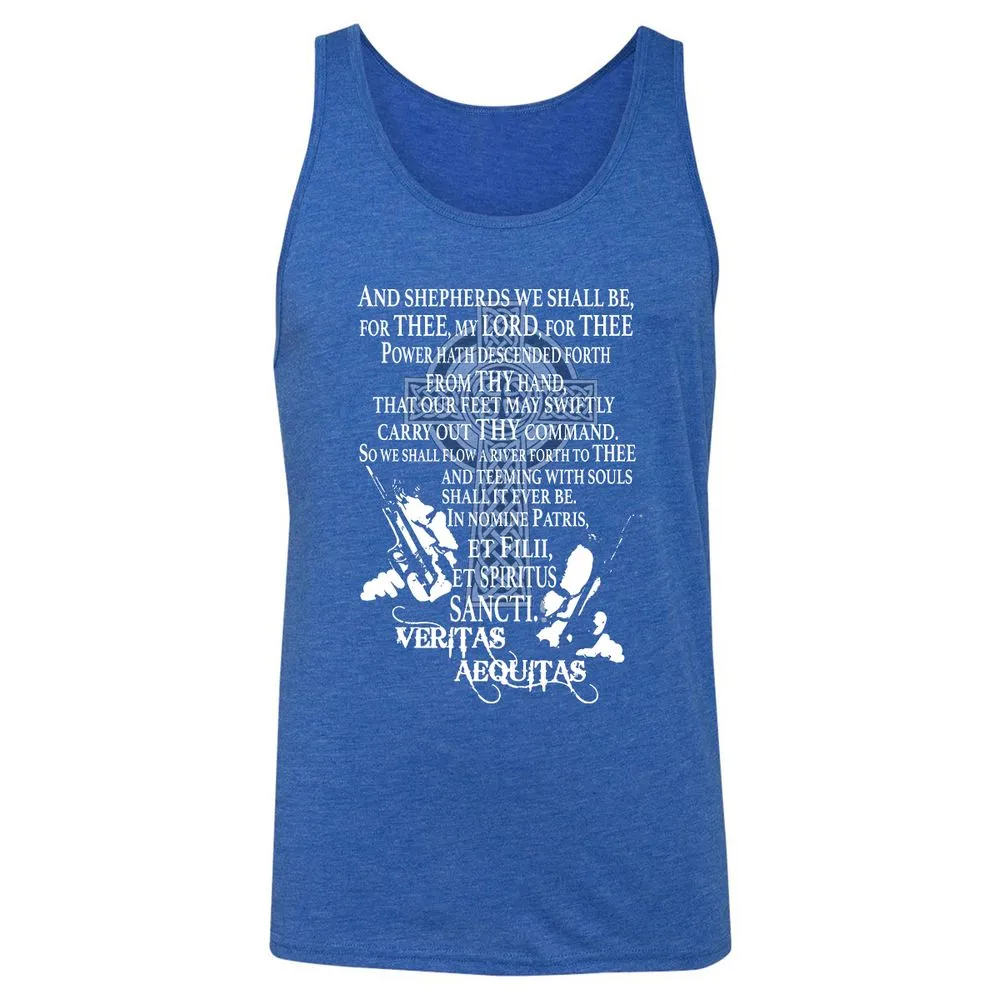 Unisex Jersey Tank - T6BV8L5K - True Royal Triblend - 12