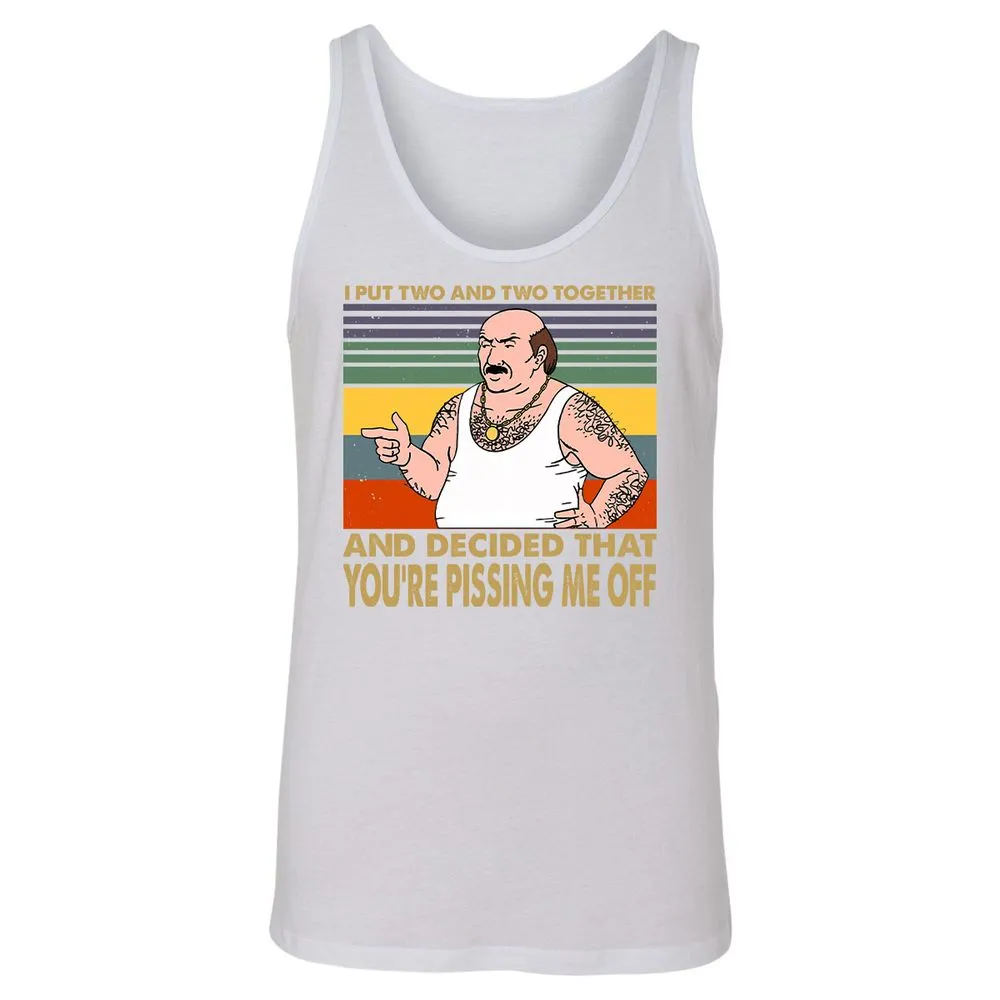 Unisex Jersey Tank - CBTDCQPK - White - 14
