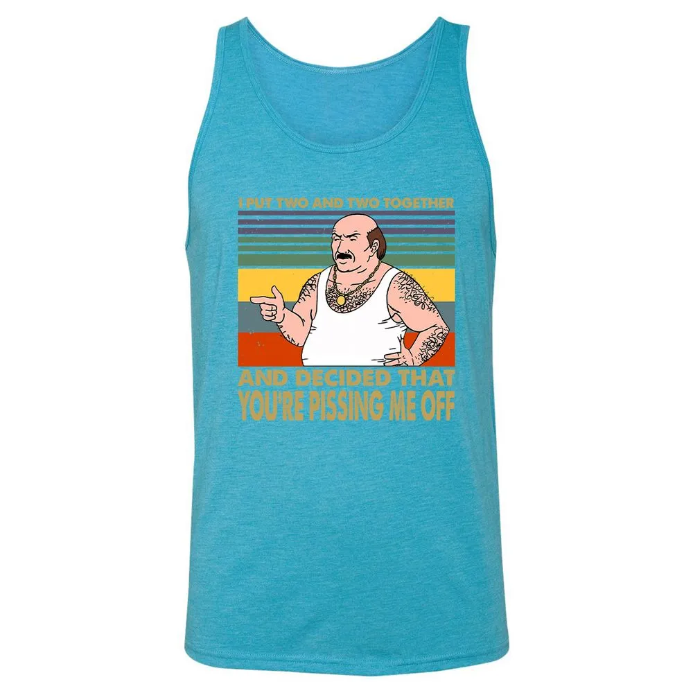 Unisex Jersey Tank - CBTDCQPK - Aqua Triblend - 3