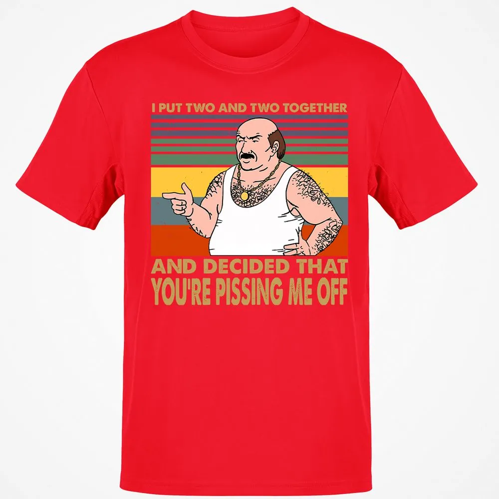Classic Unisex T-Shirt - VLXLFSZQ - Red - 10