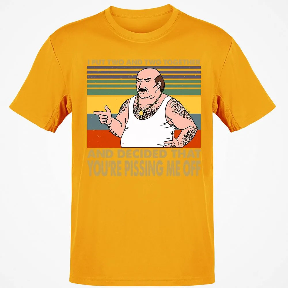 Classic Unisex T-Shirt - VLXLFSZQ - Gold - 4