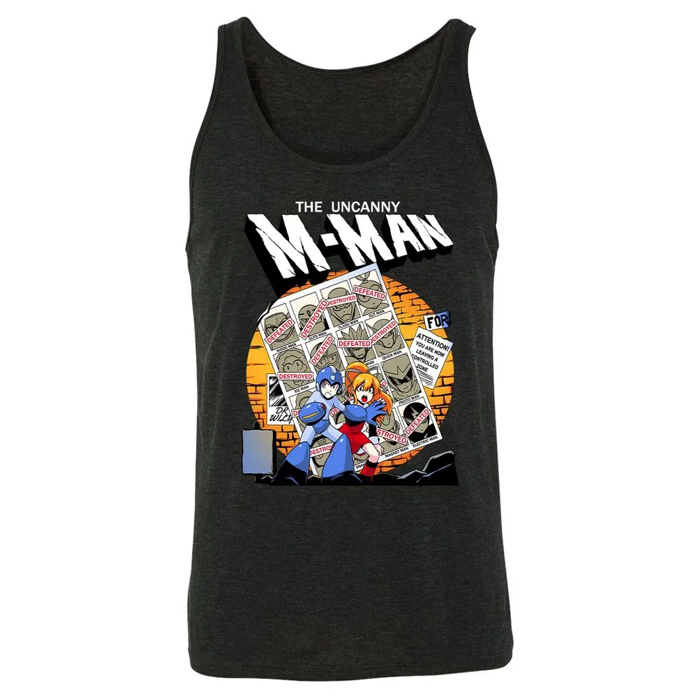 Unisex Jersey Tank - 6ZBPQX6C - Charcoal Black Triblend - 5