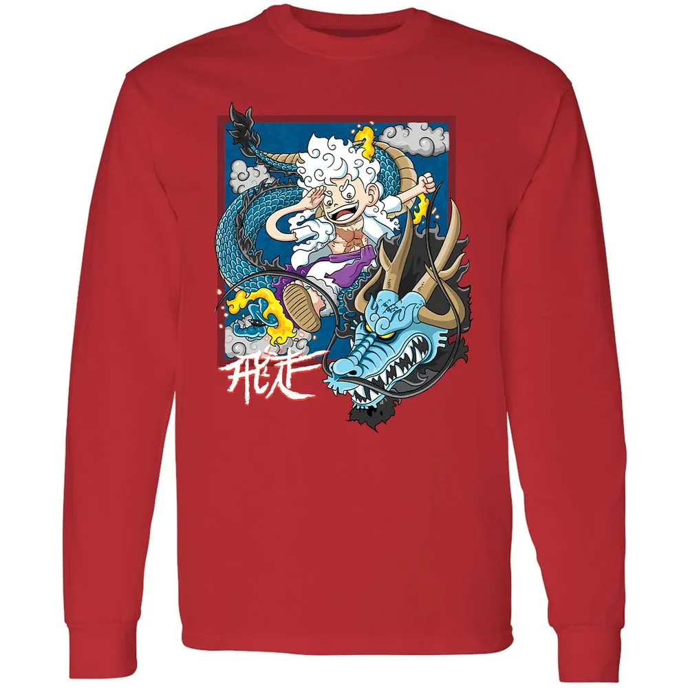 Long Sleeve T-Shirt - FH91H2Y5 - Red - 14