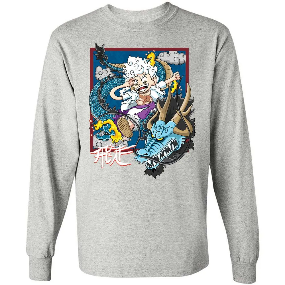 Long Sleeve T-Shirt - FH91H2Y5 - Ash - 7