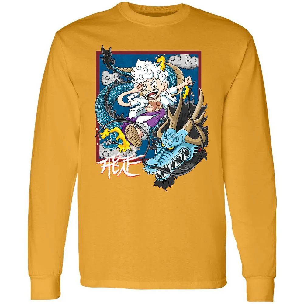 Long Sleeve T-Shirt - FH91H2Y5 - Gold - 9