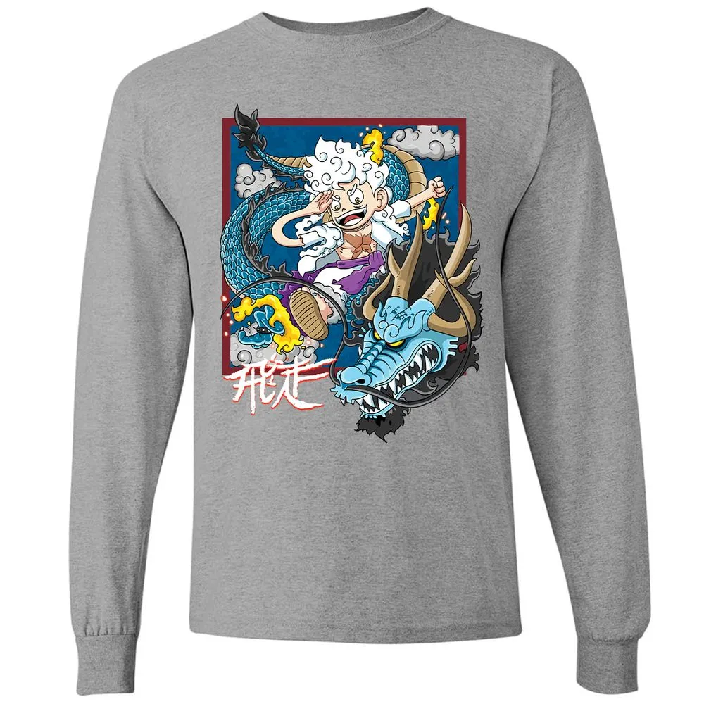 Long Sleeve T-Shirt - FH91H2Y5 - Graphite Heather - 6