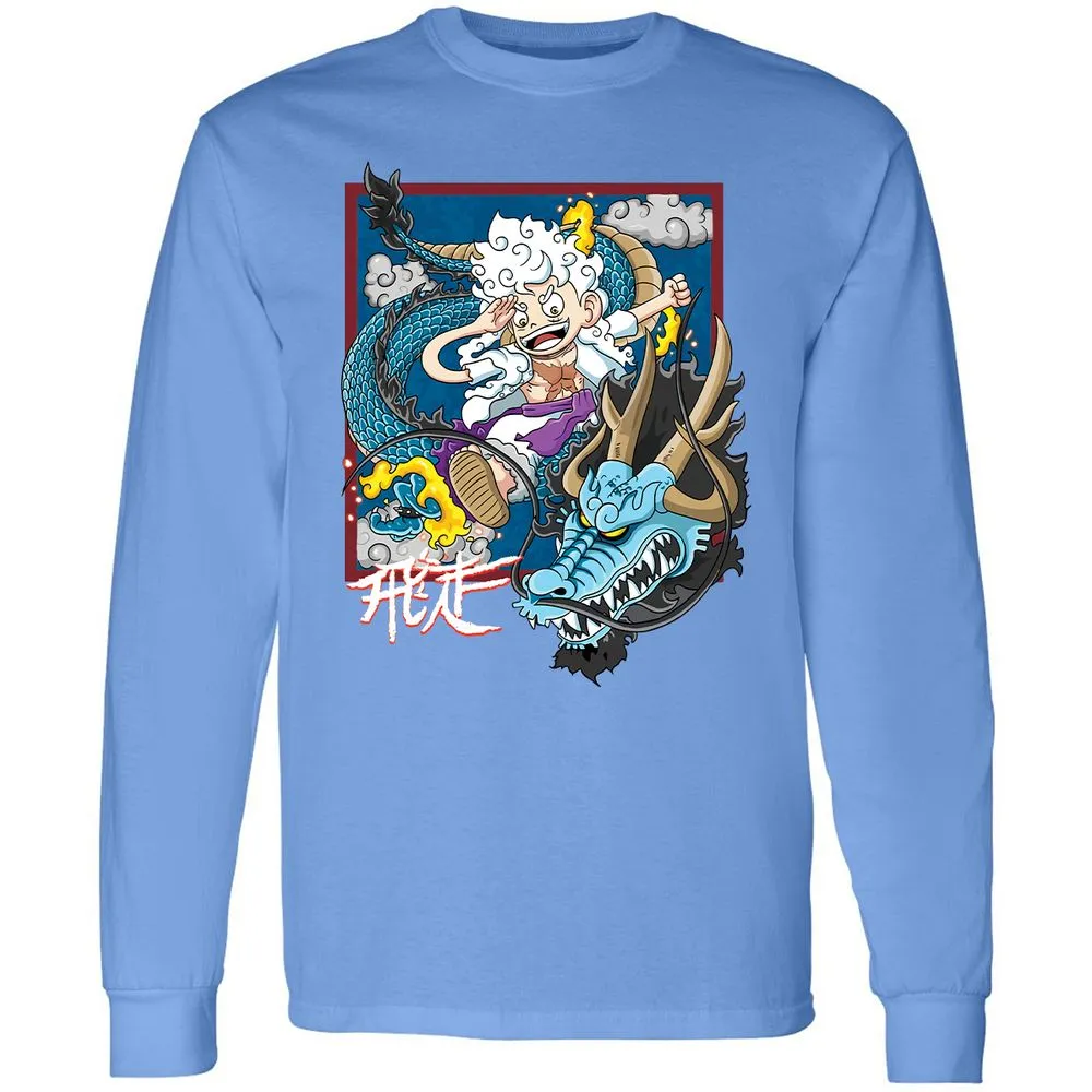 Long Sleeve T-Shirt - FH91H2Y5 - Carolina Blue - 12
