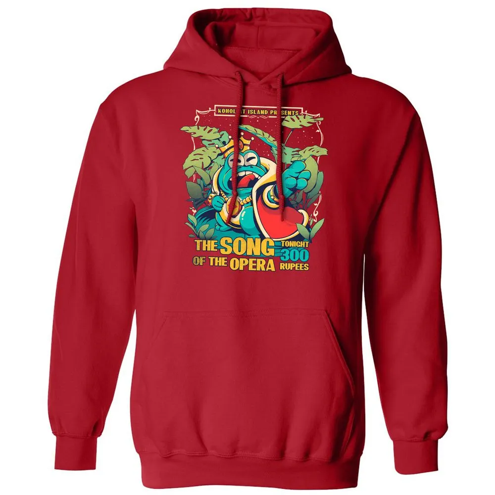 Classic Unisex Hoodie - RLDUK34V - Red - 5