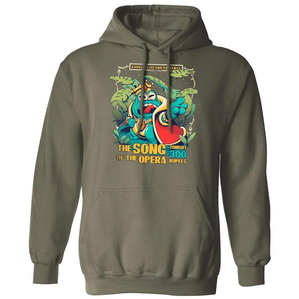 Classic Unisex Hoodie - RLDUK34V - Military Green - 4