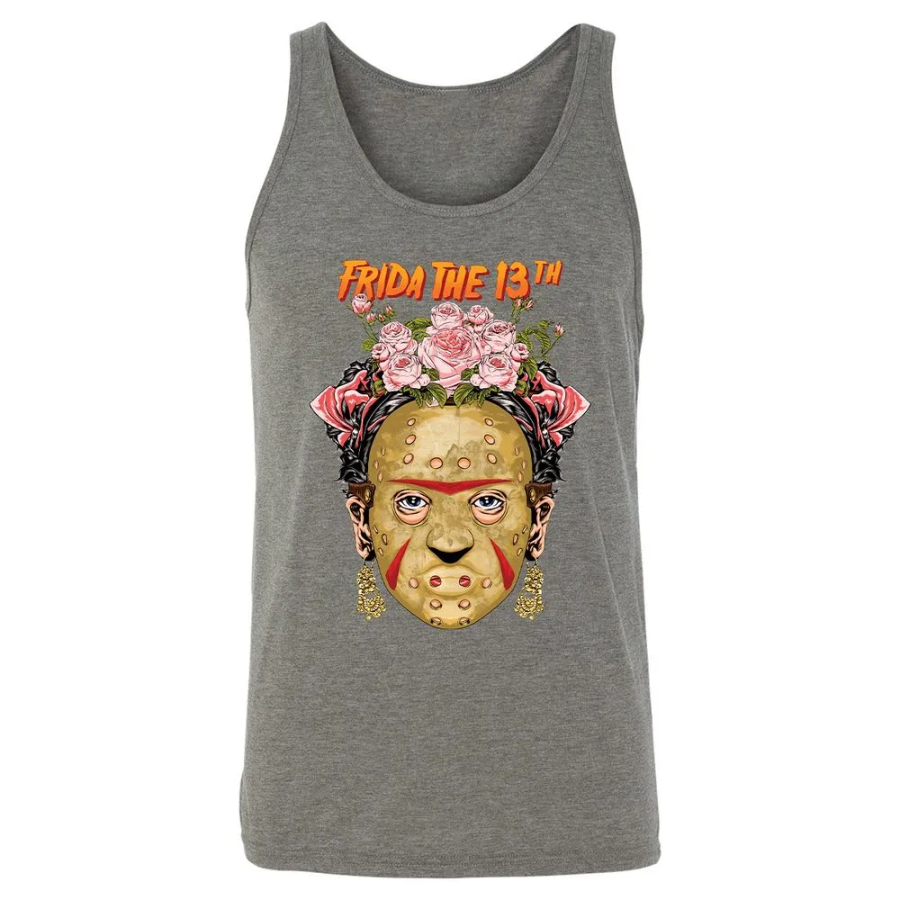 Unisex Jersey Tank - E1JKNXA3 - Grey Triblend - 8