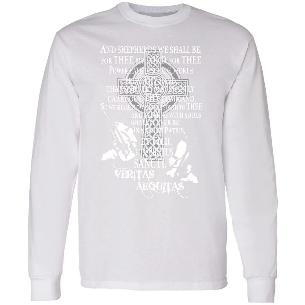 Long Sleeve T-Shirt - D3B3QLJU - White - 5
