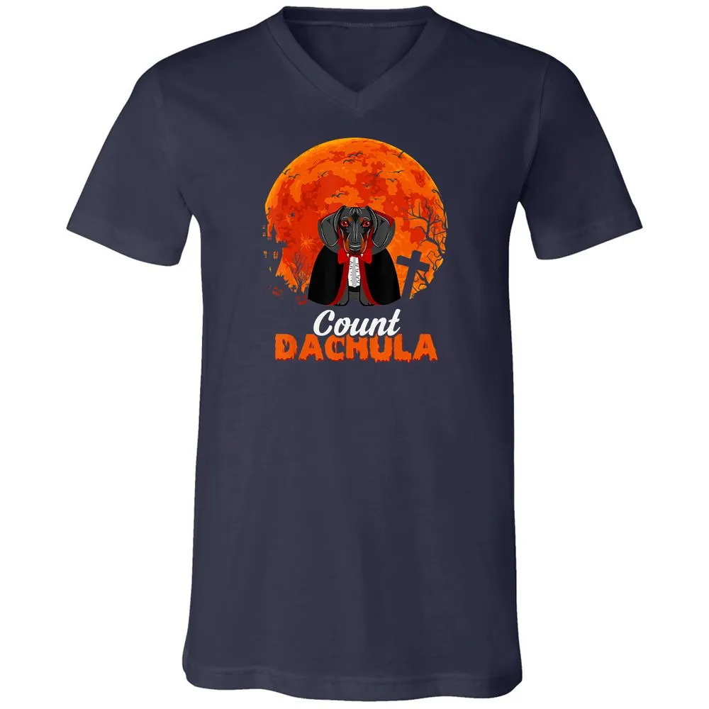 Unisex V-Neck T-Shirt - GT4Z3391 - Navy - 2
