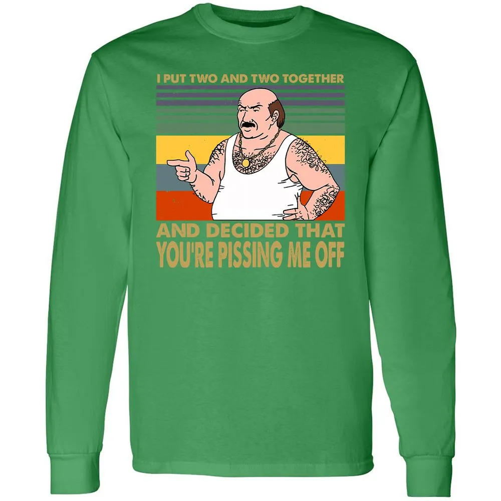 Long Sleeve T-Shirt - 345H7YW2 - Irish Green - 10