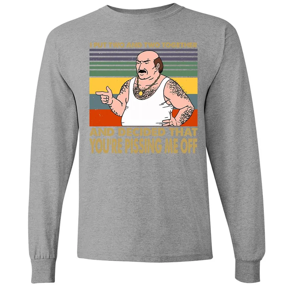 Long Sleeve T-Shirt - 345H7YW2 - Graphite Heather - 6