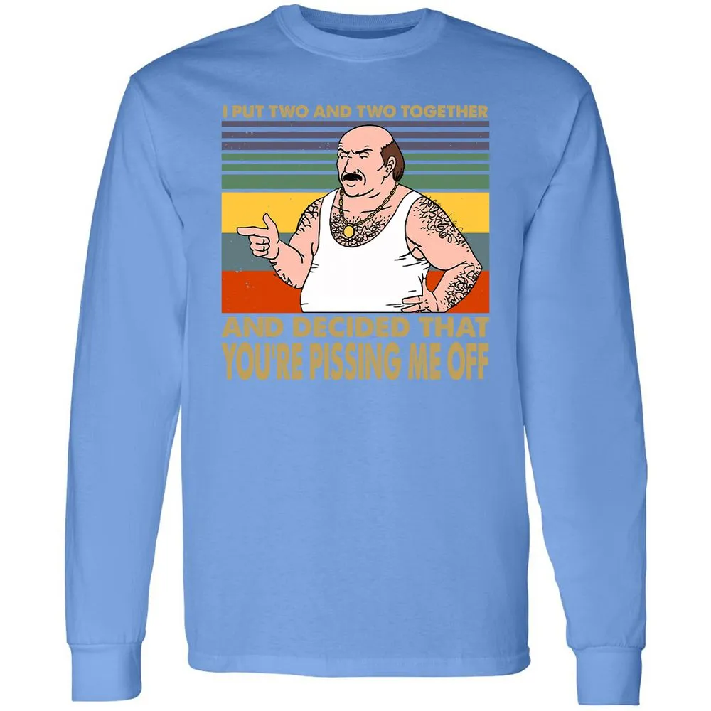 Long Sleeve T-Shirt - 345H7YW2 - Carolina Blue - 12