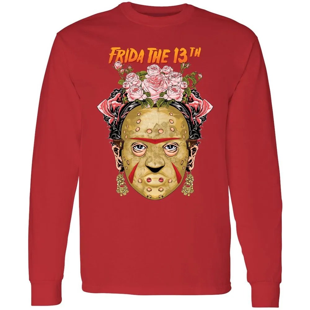 Long Sleeve T-Shirt - E8UF15Z5 - Red - 14