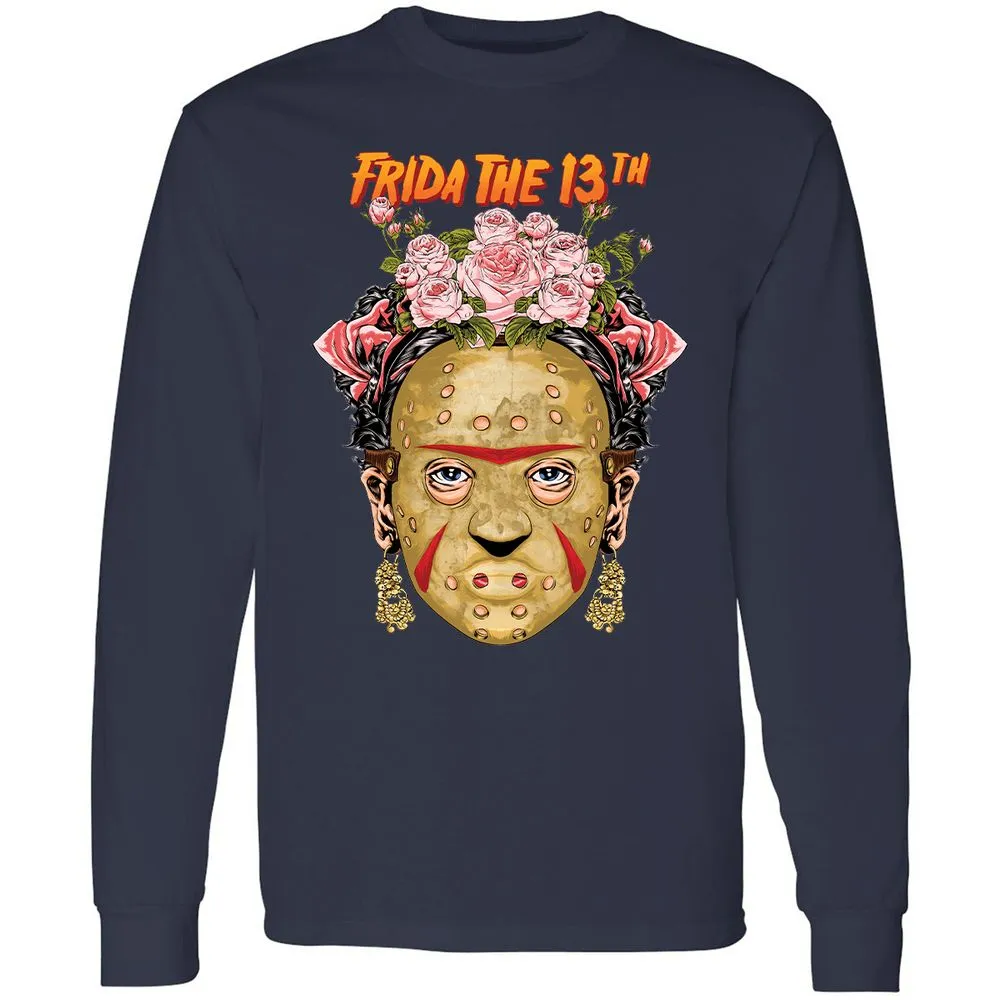 Long Sleeve T-Shirt - E8UF15Z5 - Navy - 2