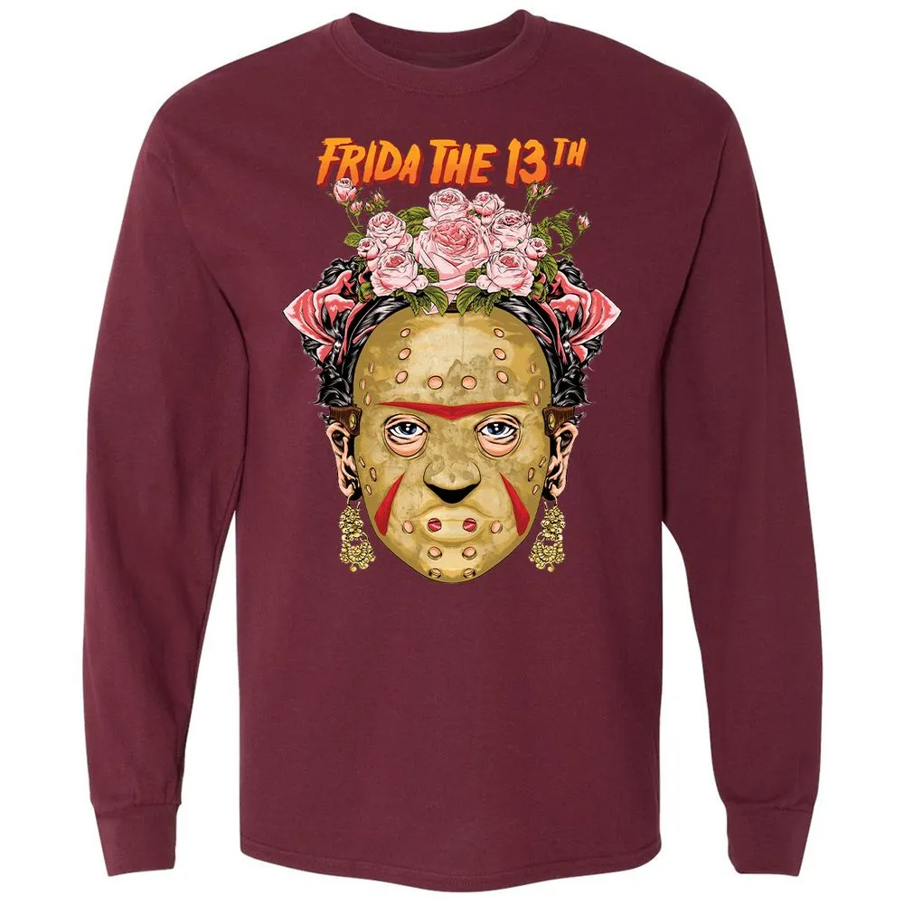Long Sleeve T-Shirt - E8UF15Z5 - Maroon - 11