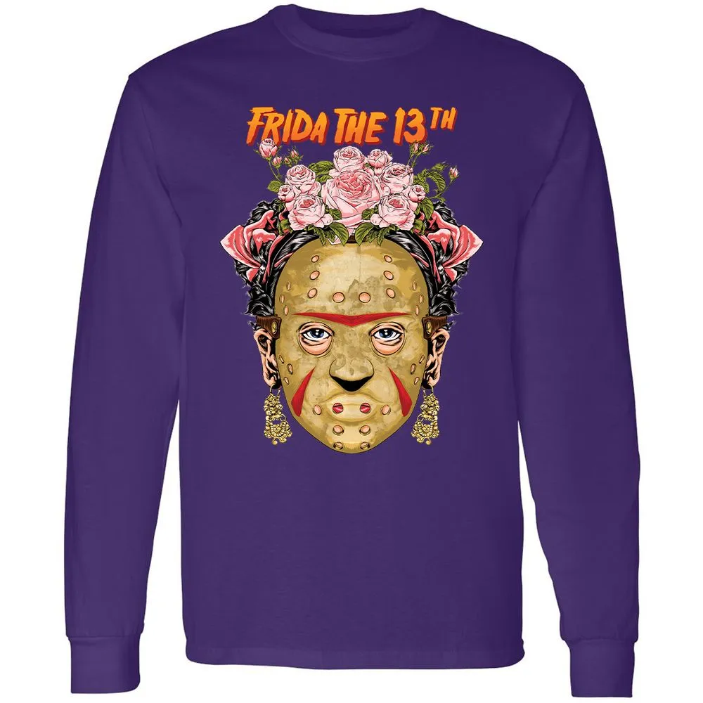 Long Sleeve T-Shirt - E8UF15Z5 - Purple - 13