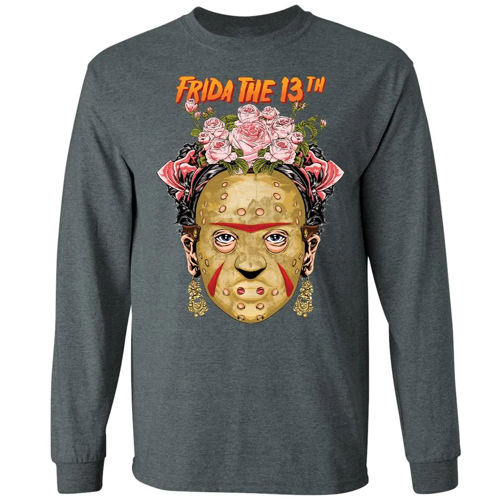 Long Sleeve T-Shirt - E8UF15Z5 - Dark Heather - 15
