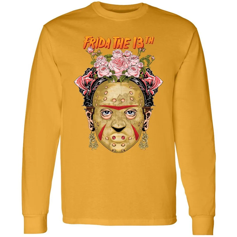 Long Sleeve T-Shirt - E8UF15Z5 - Gold - 9
